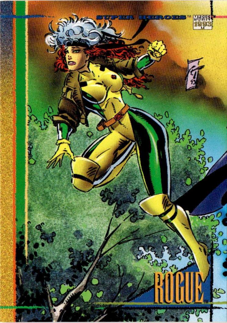 1993 SkyBox Marvel Universe #112 Rogue