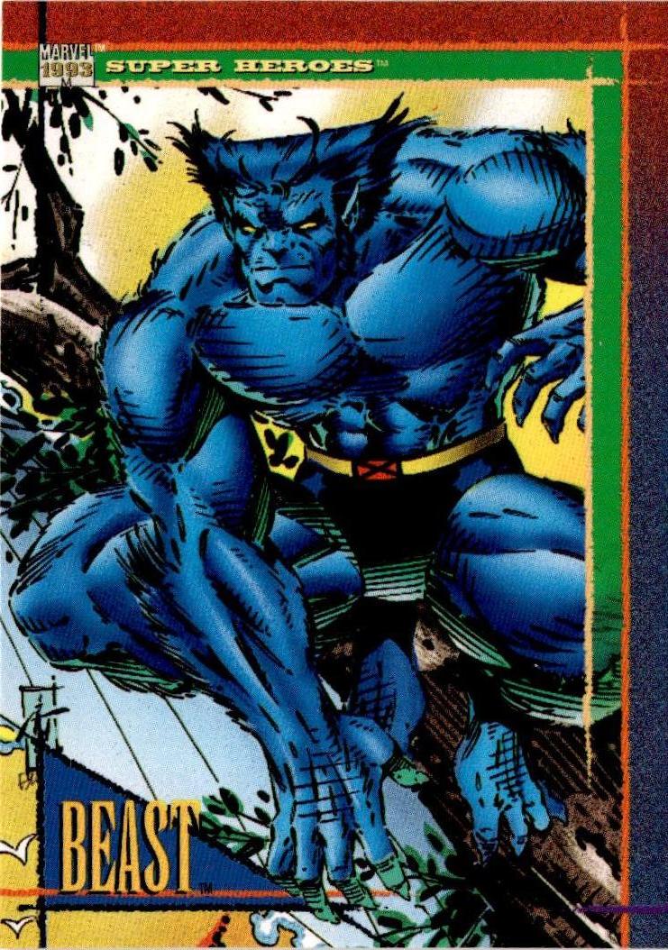 1993 SkyBox Marvel Universe #111 Beast