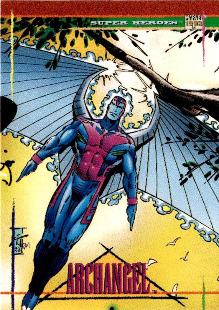 1993 SkyBox Marvel Universe #110 Archangel