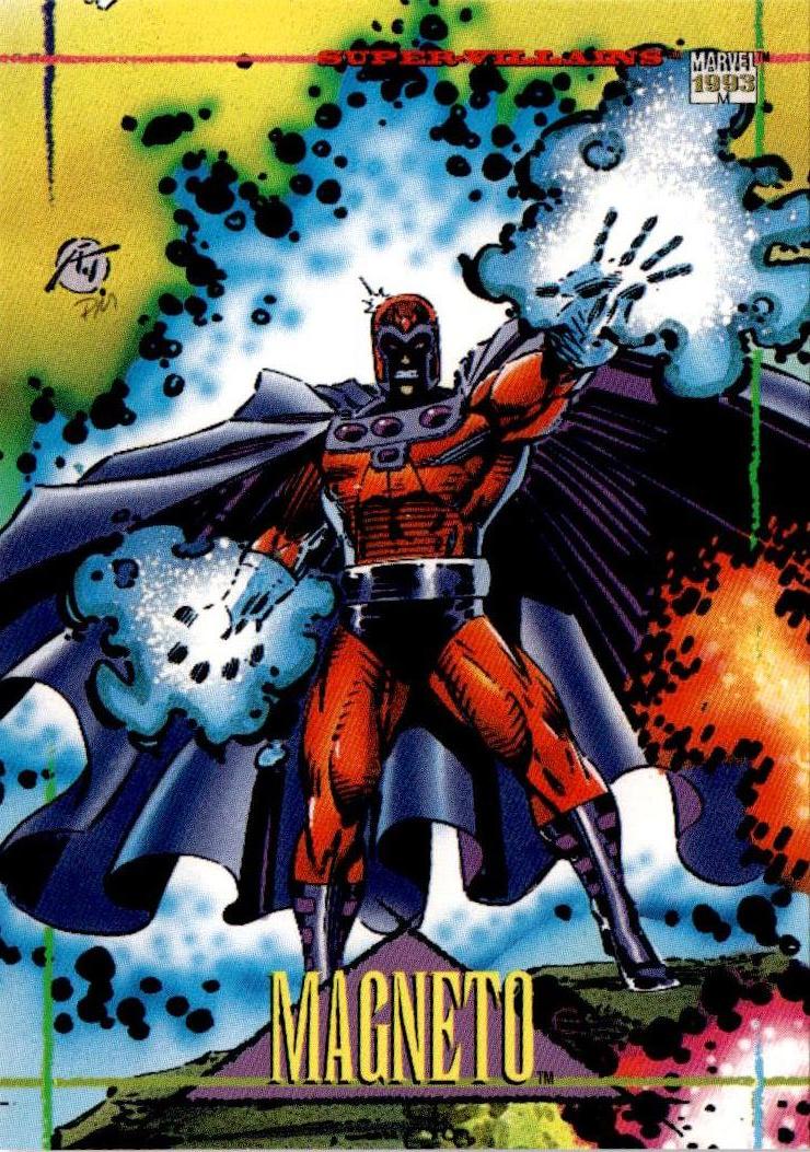 1993 SkyBox Marvel Universe #113 Magneto