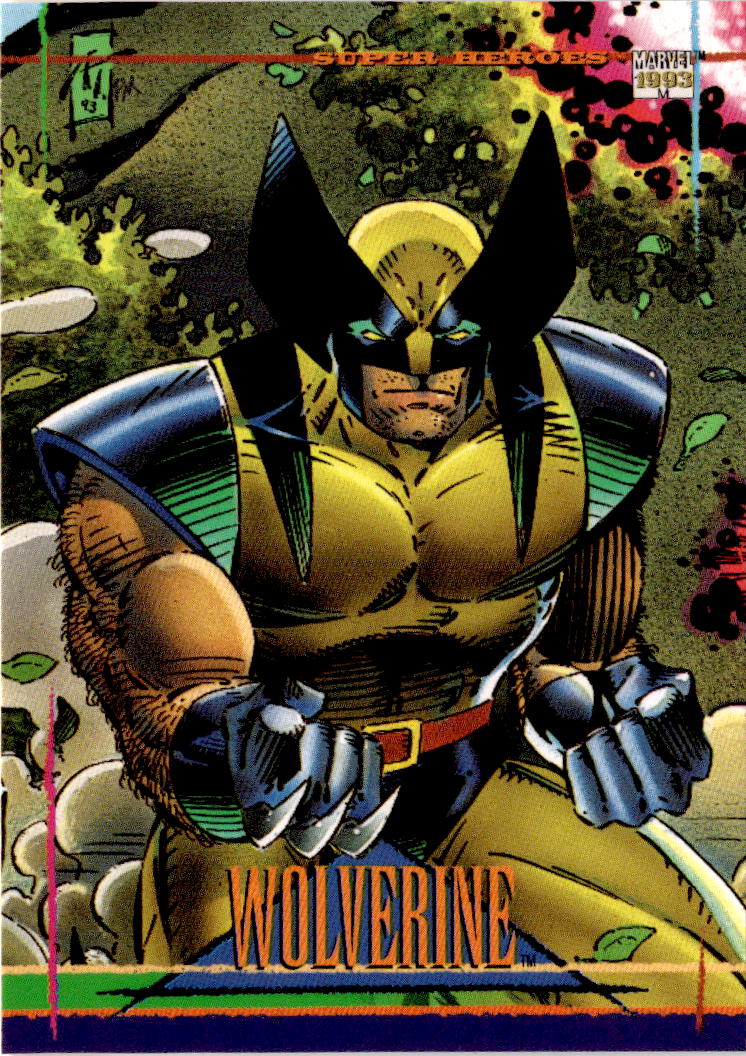 1993 SkyBox Marvel Universe #116 Wolverine