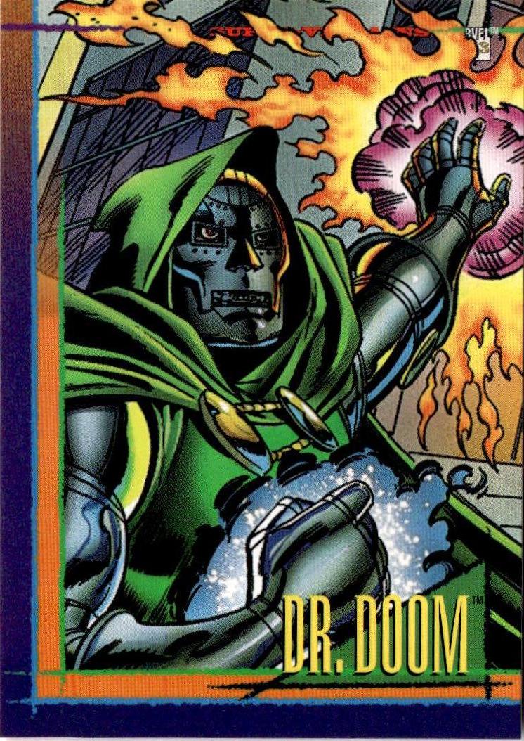 1993 SkyBox Marvel Universe #79 Dr. Doom