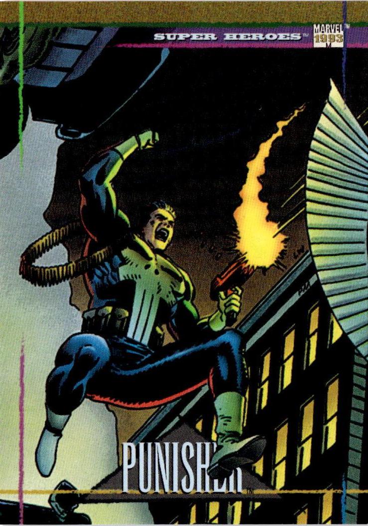 1993 SkyBox Marvel Universe #83 Punisher