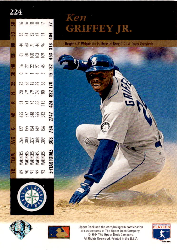 1994 Upper Deck #224 Ken Griffey Jr.