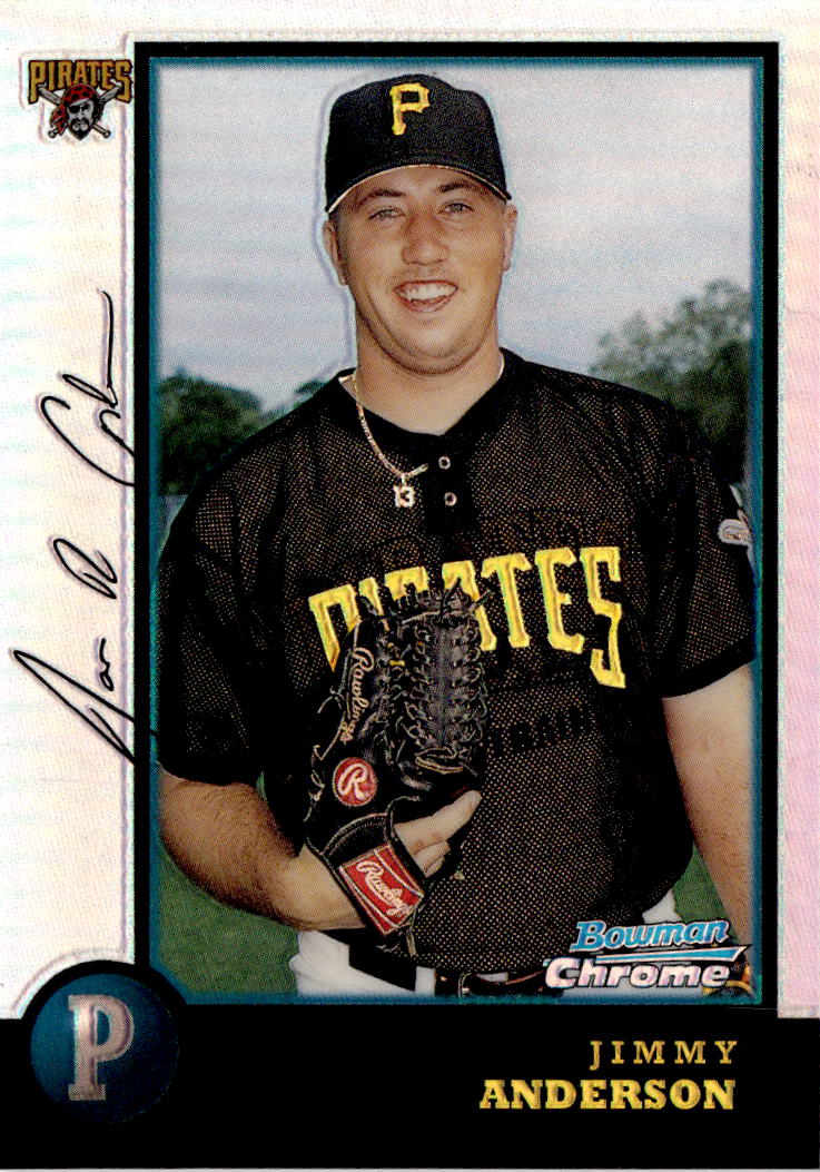 1998 Bowman Chrome #369 Jimmy Anderson Refractors