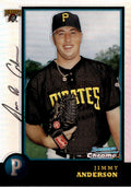 1998 Bowman Chrome #369 Jimmy Anderson Refractors