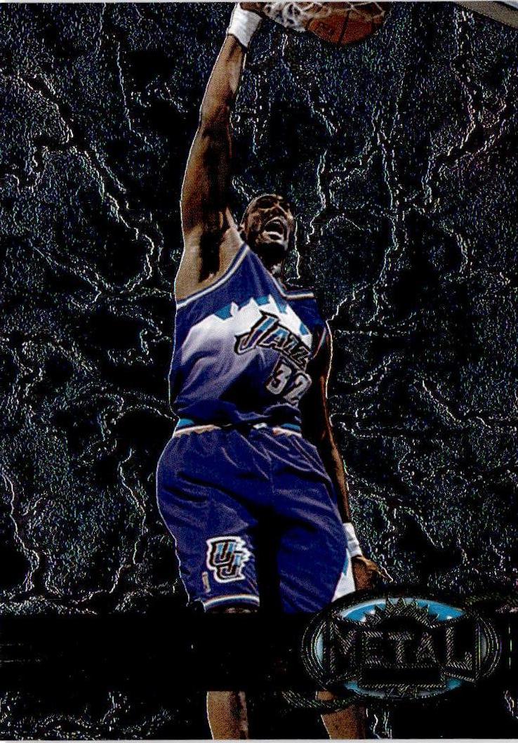1997-98 Metal Universe #97 Karl Malone