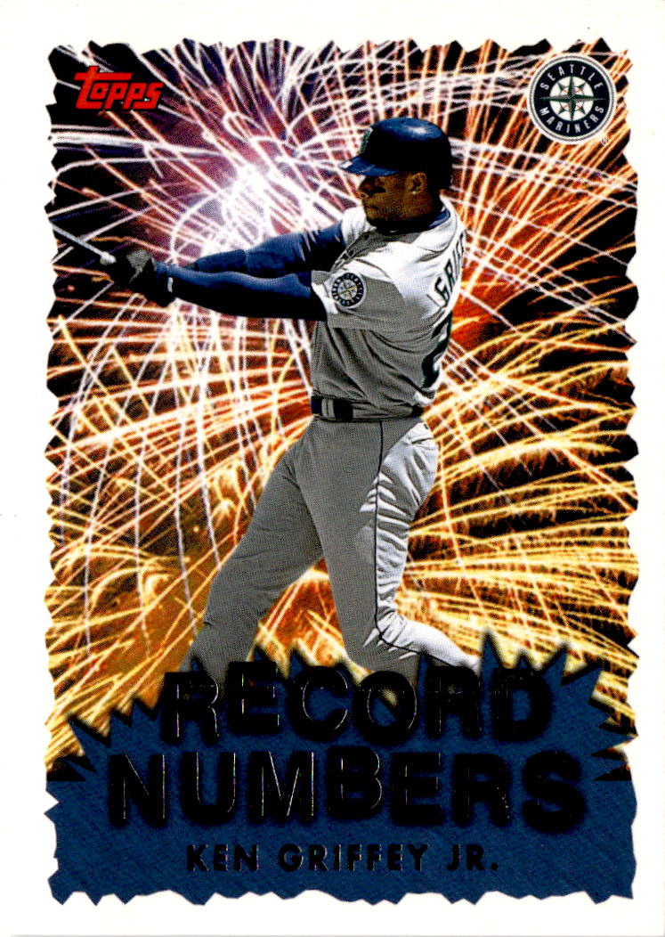 1999 Topps #RN4 Ken Griffey Jr. Record Numbers