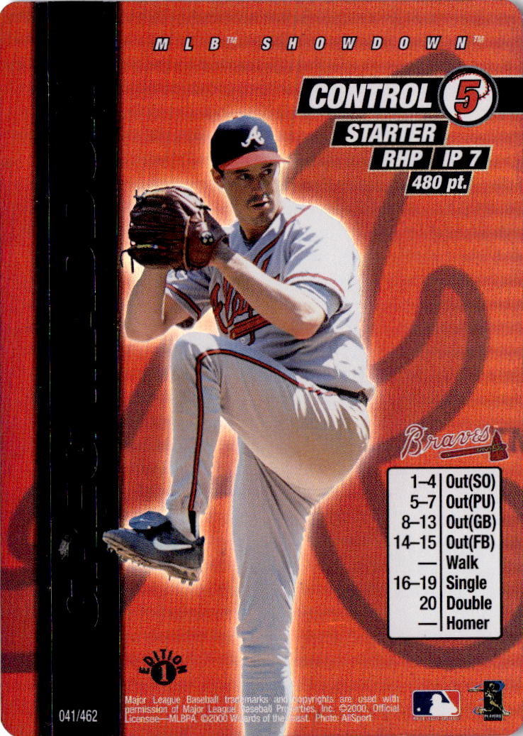 2000 MLB Showdown Unlimited #041 Greg Maddux