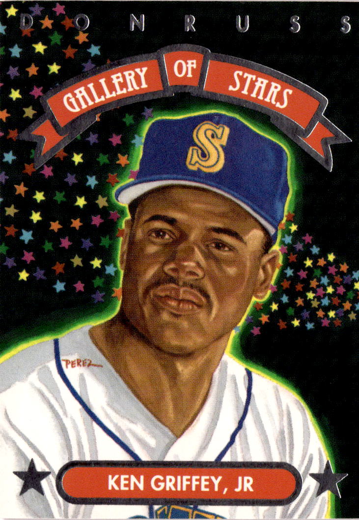 1992 Triple Play #GS-8 Ken Griffey, Jr. Gallery of Stars