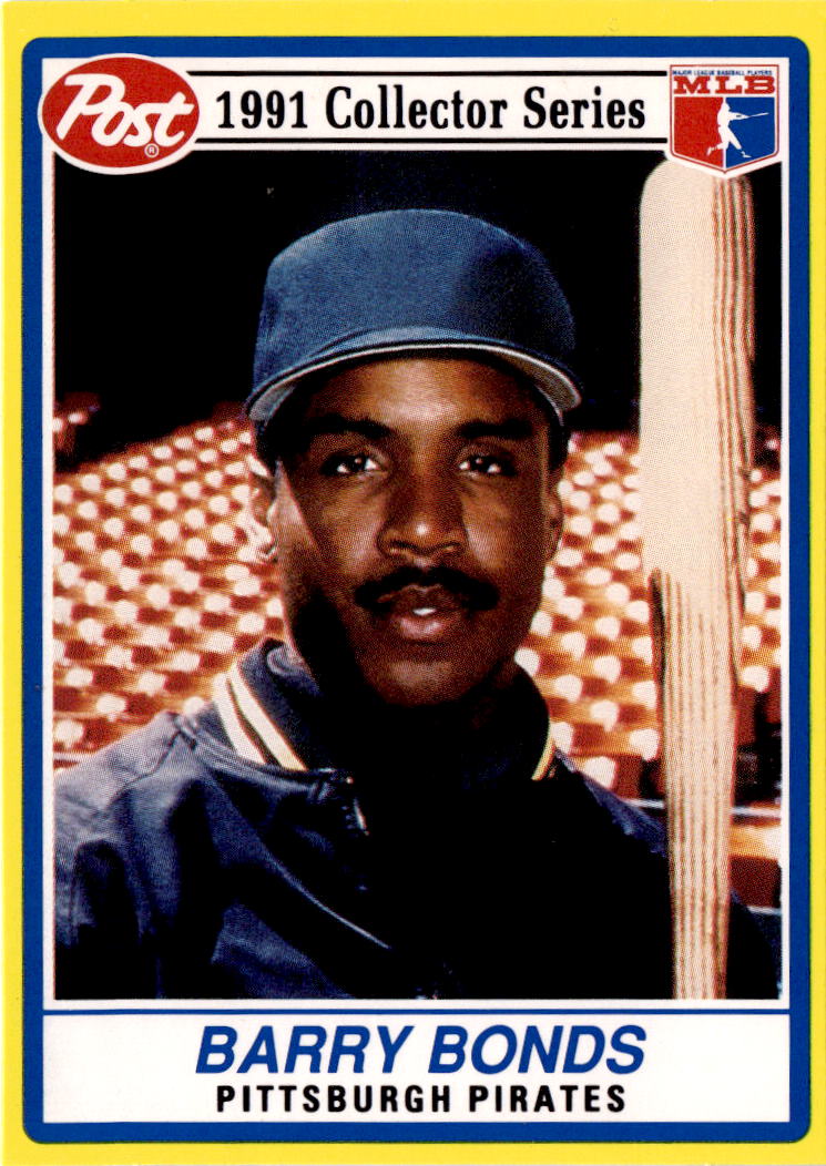 1991 Post Cereal #21 Barry Bonds