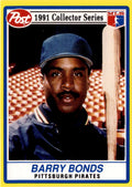 1991 Post Cereal #21 Barry Bonds