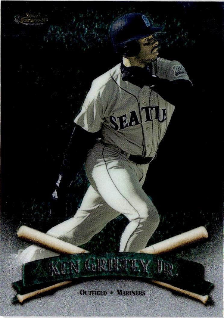 1998 Finest #100 Ken Griffey Jr. No-Protectors