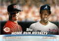 2001 Topps #TC9 Home Run Royalty (Ken Griffey Jr. / Hank Aaron) Combos