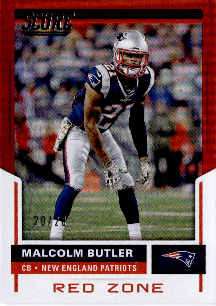2017 Score #205 Malcolm Butler Red Zone #/20