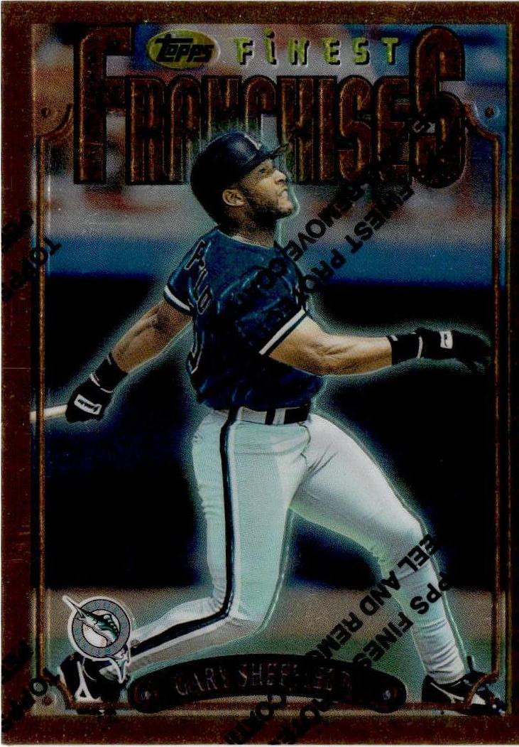 1996 Finest #309 Gary Sheffield