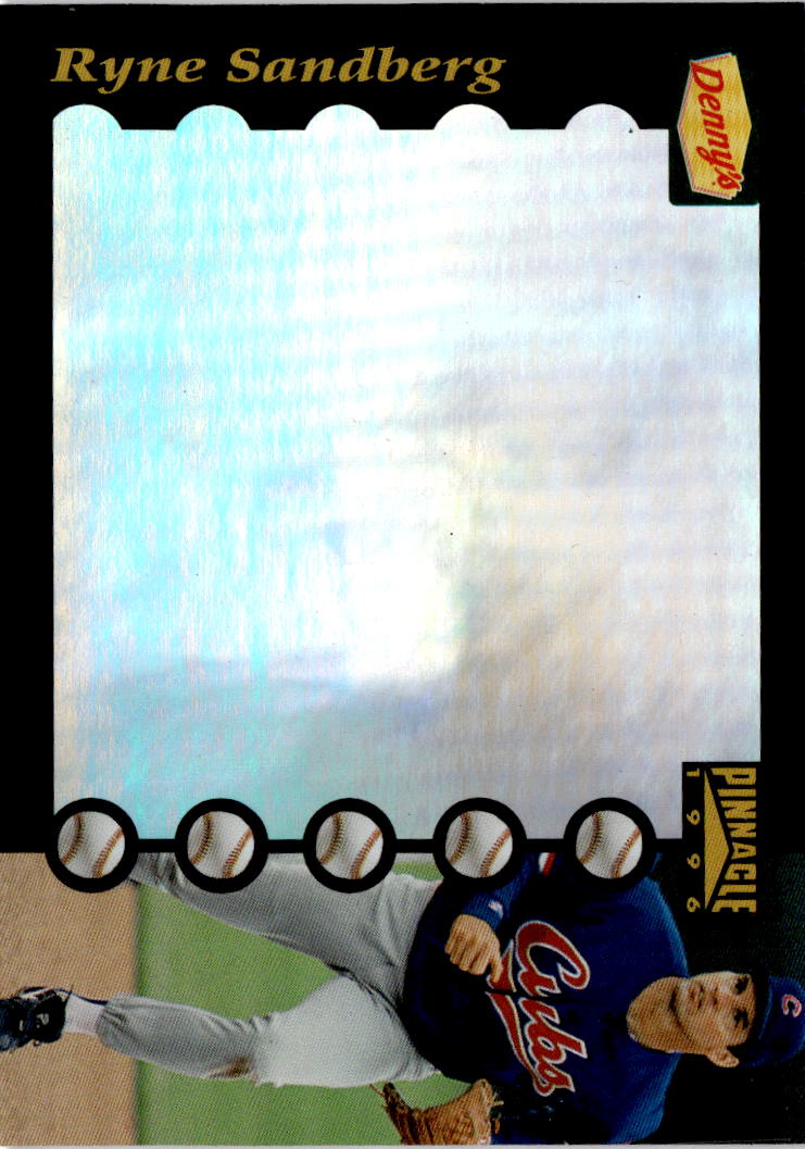 1996 Pinnacle Denny's Holograms #9 Ryne Sandberg