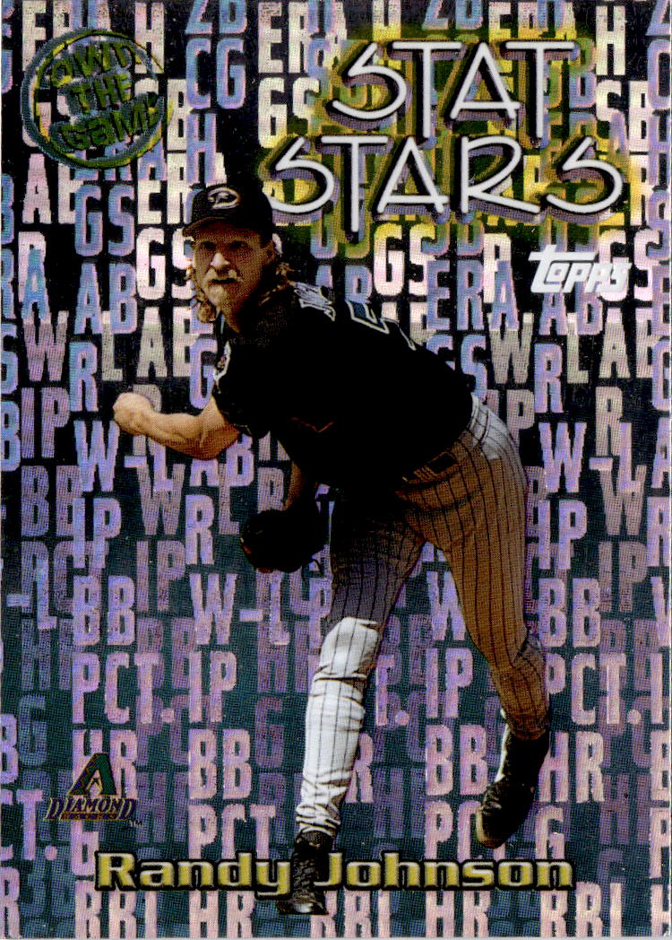 2000 Topps #OTG19 Randy Johnson Own the Game