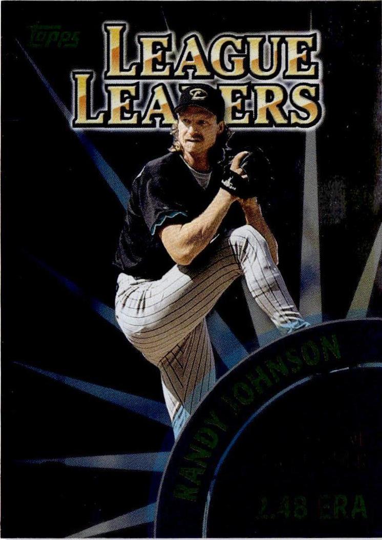 2000 Topps #464 Randy Johnson / Pedro Martinez