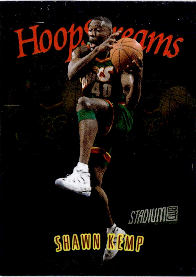 1997-98 Stadium Club #HS4 Shawn Kemp Hoop Screams