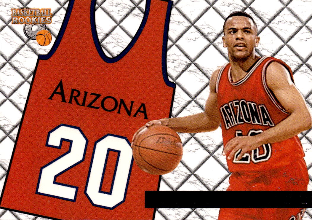 1996 Score Board Rookies #J25 Damon Stoudamire College Jerseys