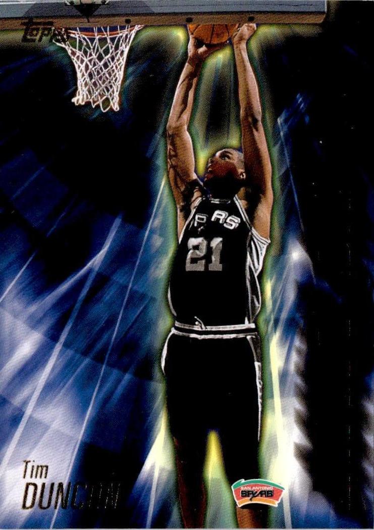 2000-01 Topps #NL5 Tim Duncan No Limit