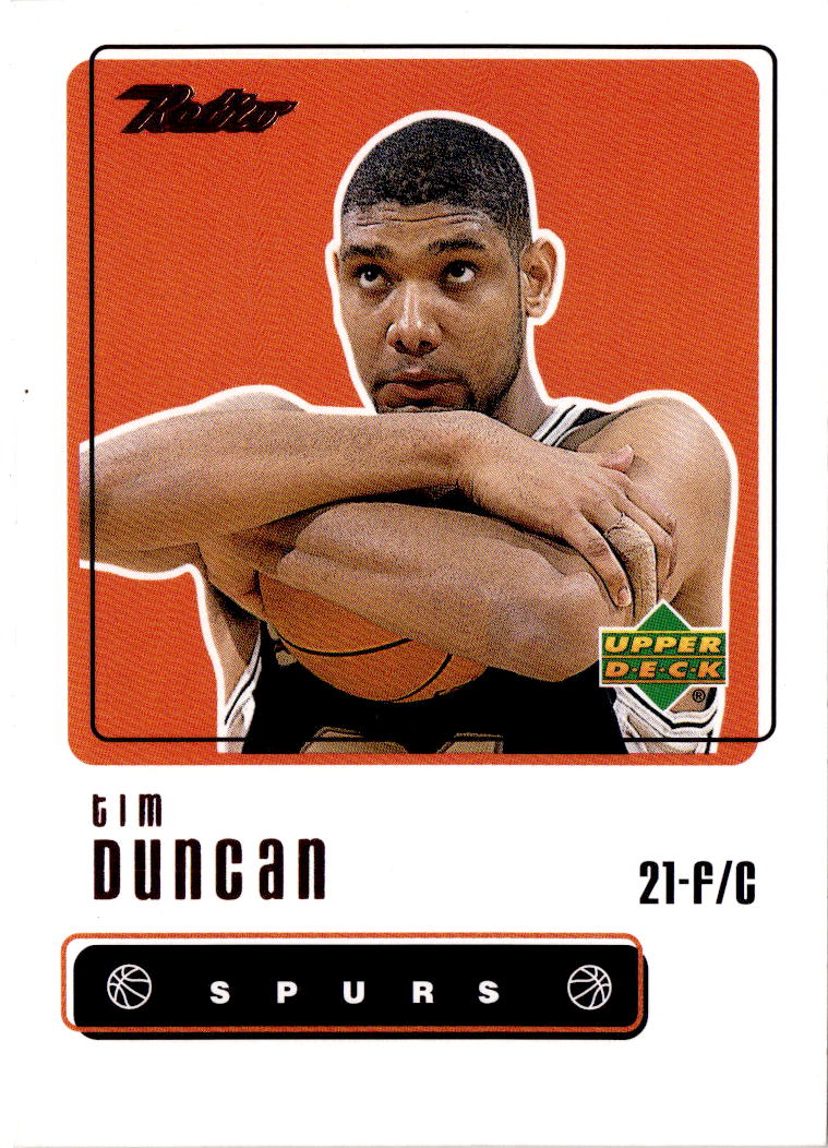 1999-00 Upper Deck Retro #9 Tim Duncan
