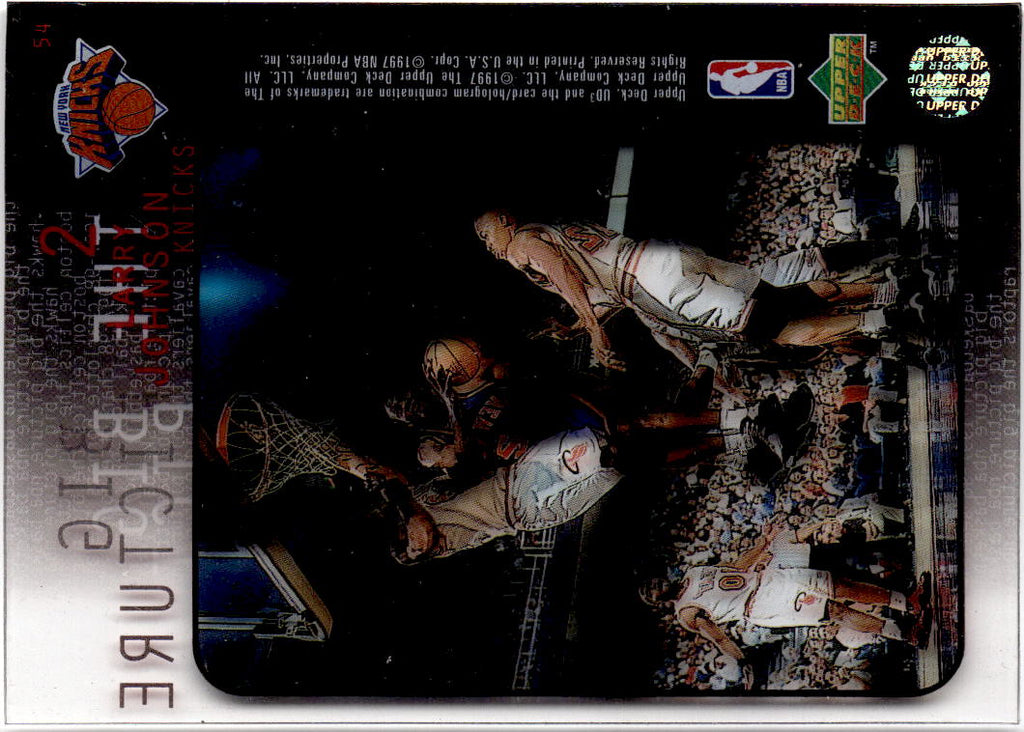 1997-98 Upper Deck UD3 #54 Larry Johnson