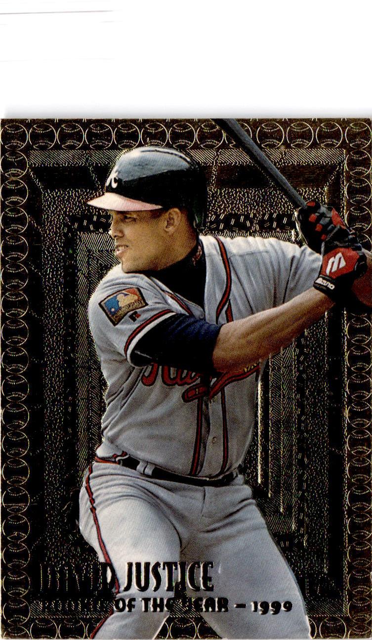1995 Topps Embossed #101 David Justice