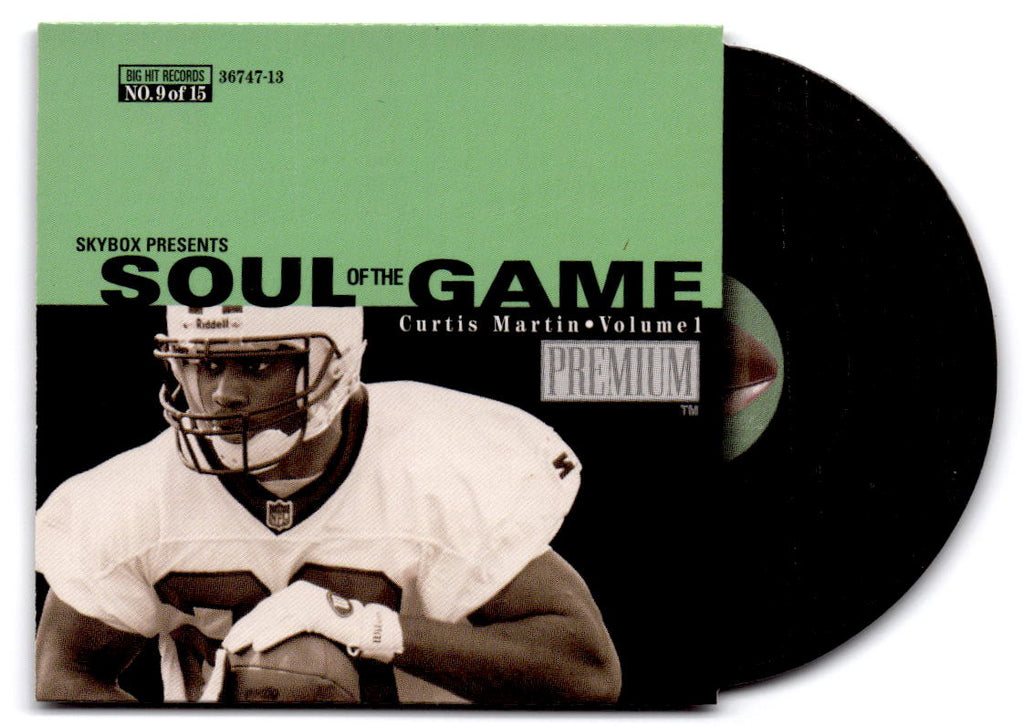 1998 SkyBox Premium #9 SG Curtis Martin Soul of the Game