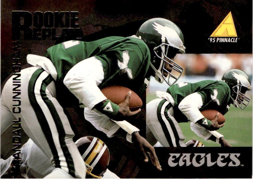 1995 Pinnacle Club Collection #62 Randall Cunningham