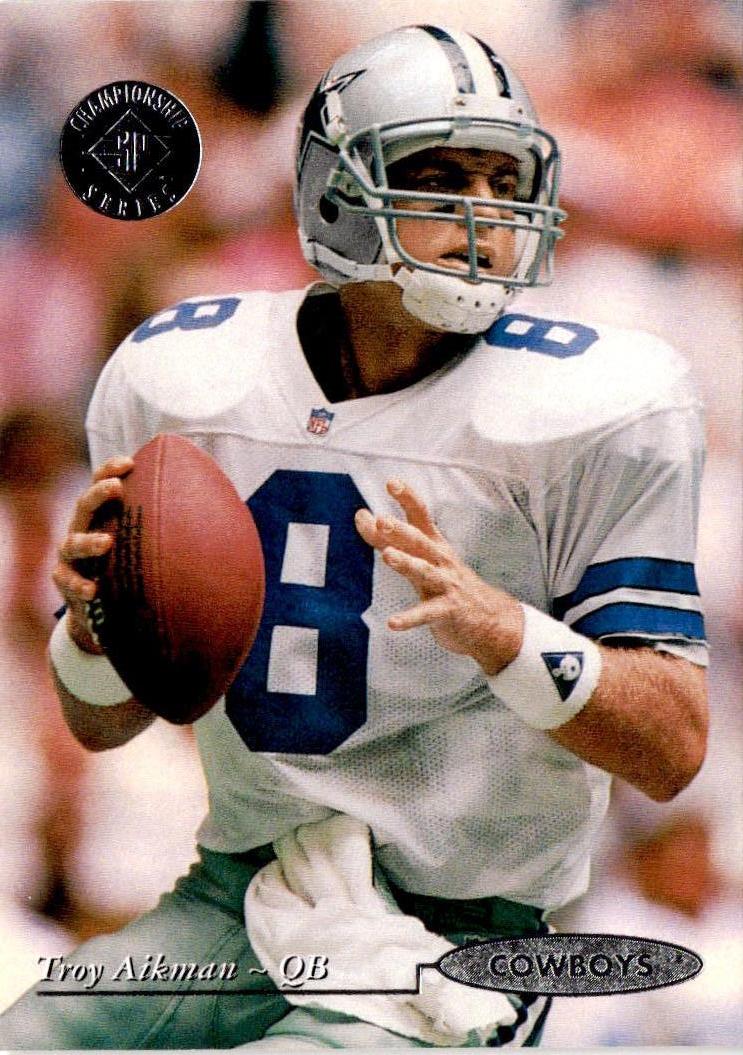 1995 SP Championship #88 Troy Aikman