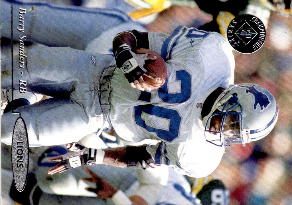 1995 SP Championship #105 Barry Sanders