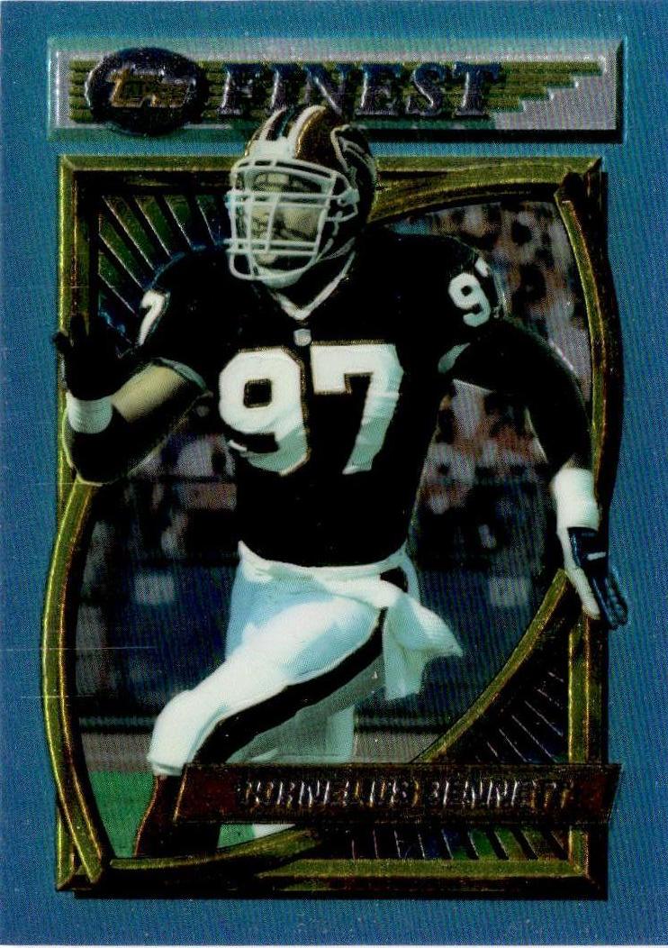 1994 Finest #125 Cornelius Bennett