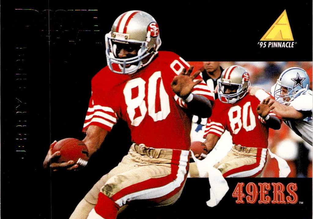 1995 Pinnacle Club Collection #197 Jerry Rice