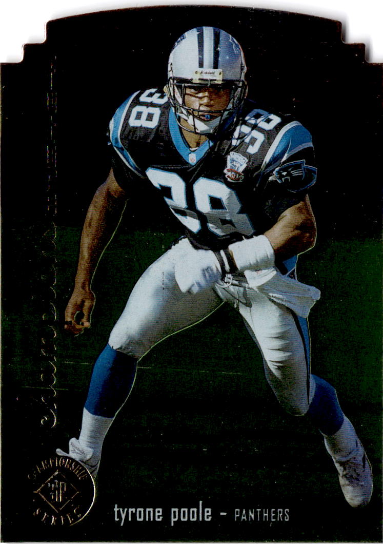 1995 SP Championship #7 Tyrone Poole Die Cuts