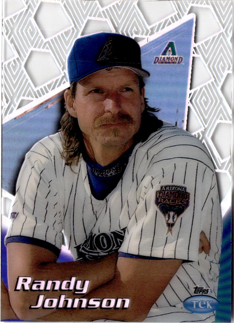 1999 Topps Tek #17A Randy Johnson Pattern 23