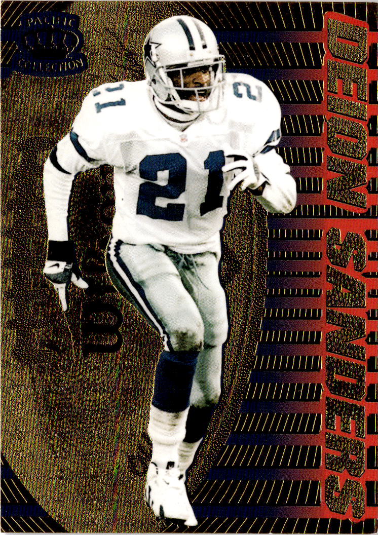 1996 Pacific Dynagon #P-38 Deion Sanders
