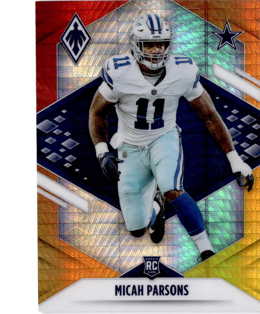 2021 Panini Phoenix #146 Micah Parsons Fire Burst