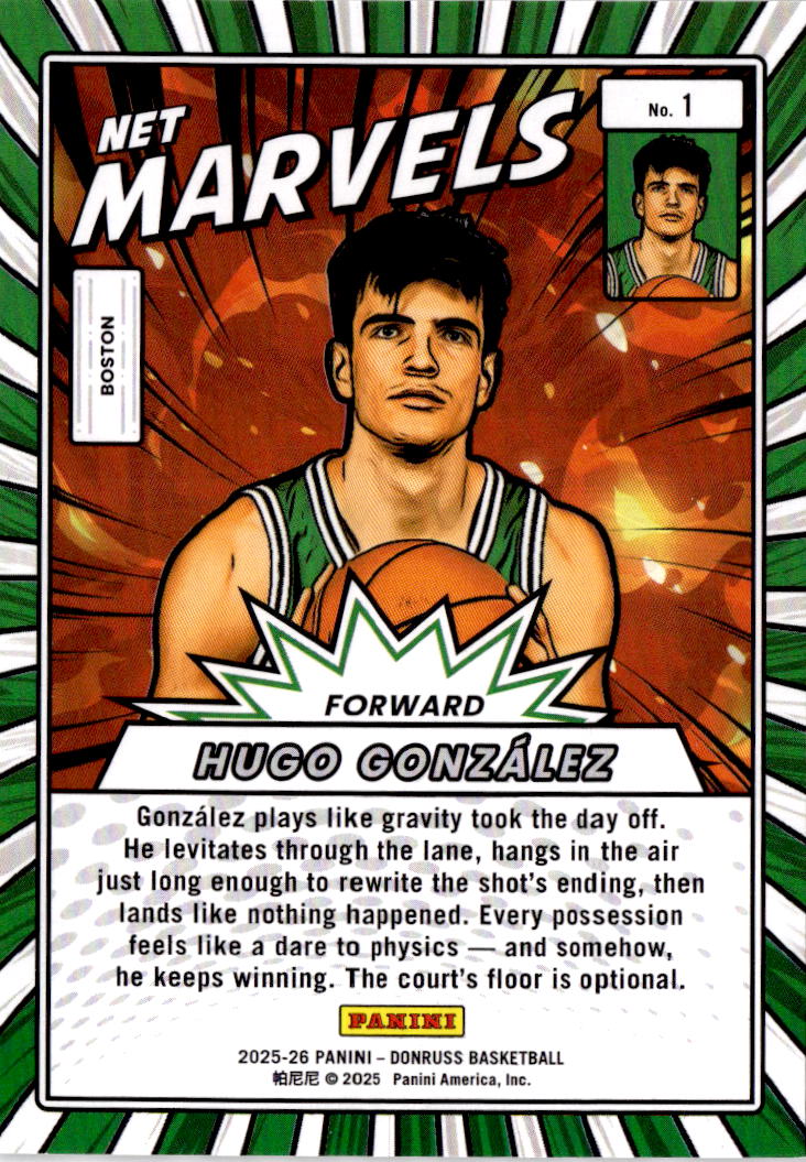 2025-26 Donruss #2 Derik Queen Net Marvels