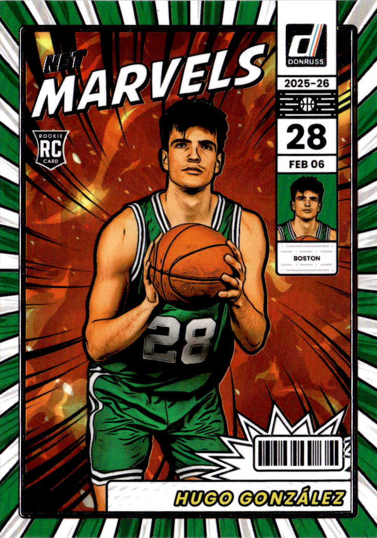 2025-26 Donruss #2 Derik Queen Net Marvels