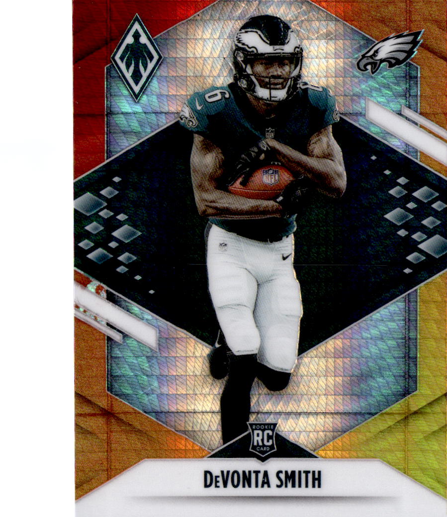 2021 Panini Phoenix #107 DeVonta Smith Fire Burst