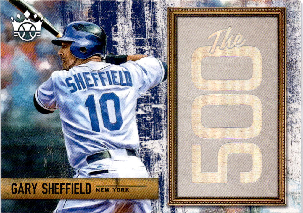 2018 Panini Diamond Kings #500-GS Gary Sheffield The 500