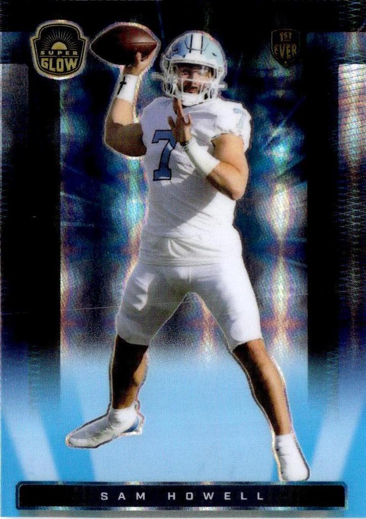2021 Super Glow Sports #15 Sam Howell Blue Glow
