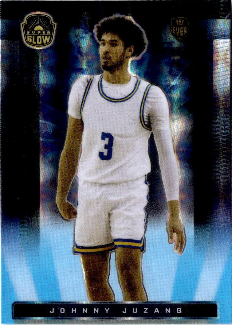 2021 Super Glow Sports #40 Johnny Juzang Blue Foil