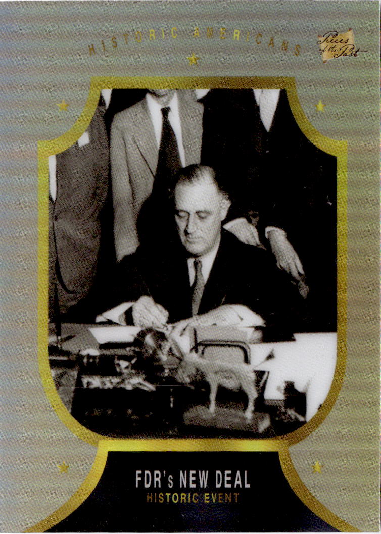2023 Pieces of the Past Premium Historical Edition #95 FDR's New Deal