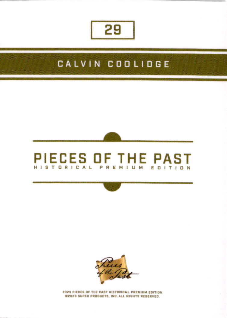 2023 Pieces of the Past Premium Historical Edition #32 Harry S. Truman