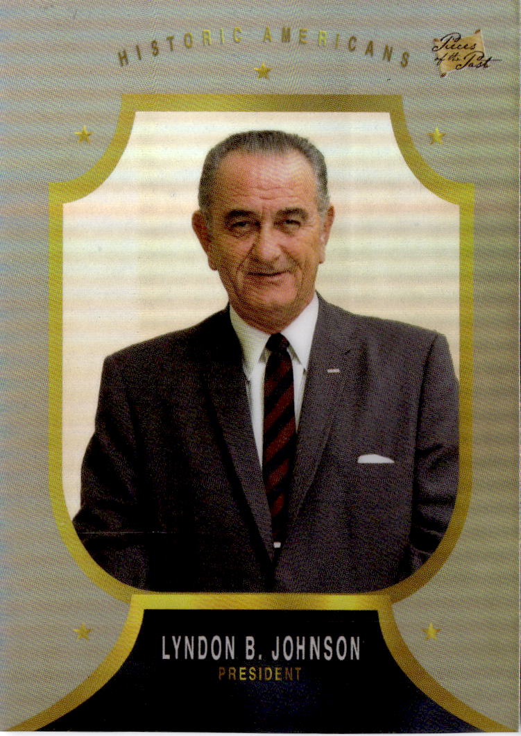 2023 Pieces of the Past Premium Historical Edition #35 Lyndon B. Johnson