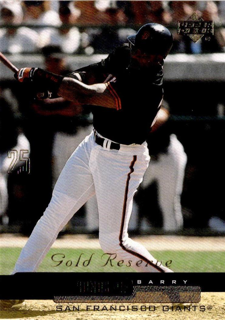 2000 Upper Deck Gold Reserve #202 Barry Bonds