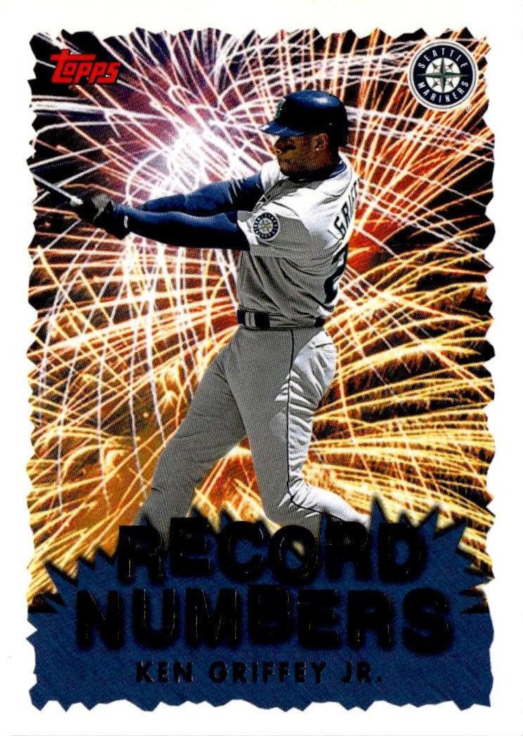 1999 Topps #RN4 Ken Griffey Jr. Record Numbers